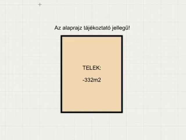 Eladó telek Apátfalva 332 nm
