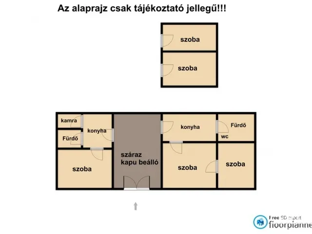 Eladó ház Hódmezővásárhely 60 nm