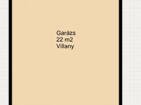 Eladó garázs Szeged, Móraváros 22 nm