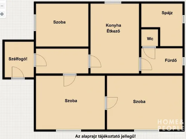 Eladó ház Tiszasziget 79 nm