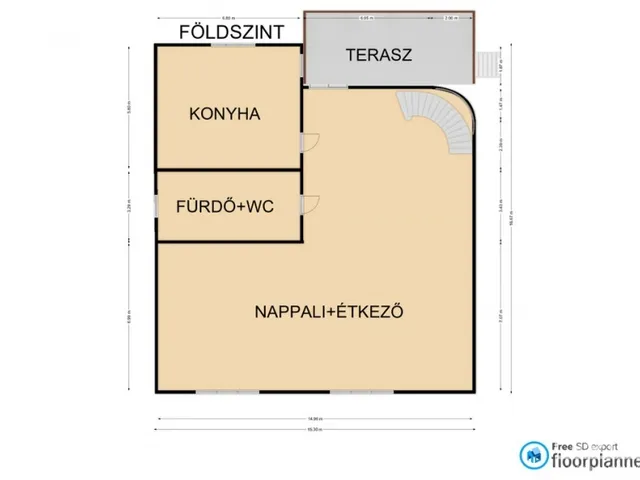 Eladó nyaraló Szeged 46 nm