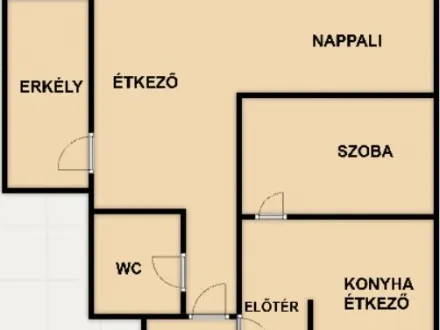 Eladó lakás Szeged, Alsóváros 104 nm
