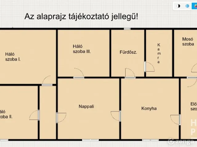 Eladó ház Hódmezővásárhely 79 nm