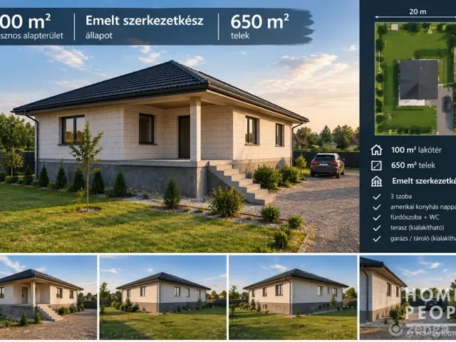 Eladó ház Hódmezővásárhely 100 nm