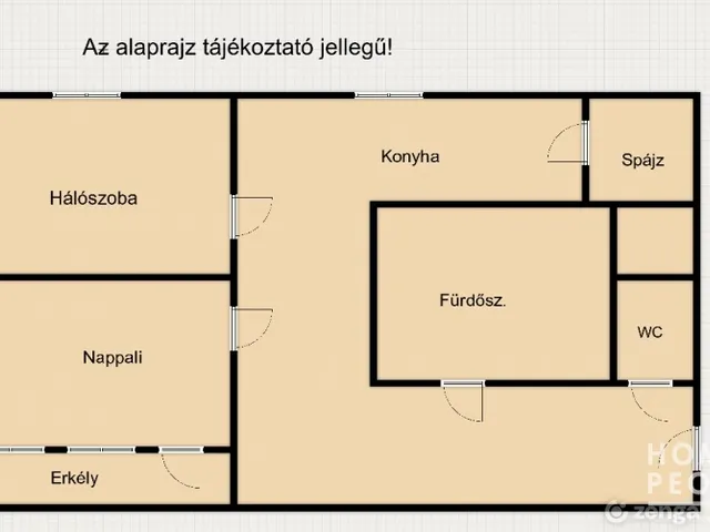 Eladó lakás Hódmezővásárhely 57 nm