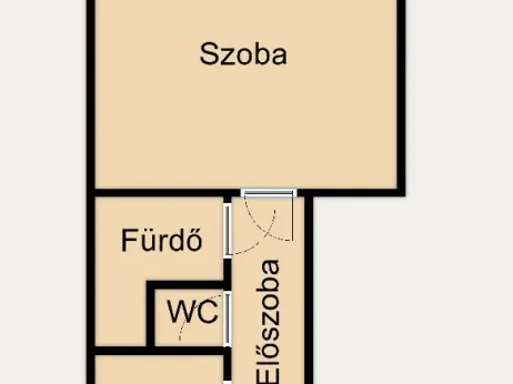 Eladó lakás Szeged, Belváros 32 nm