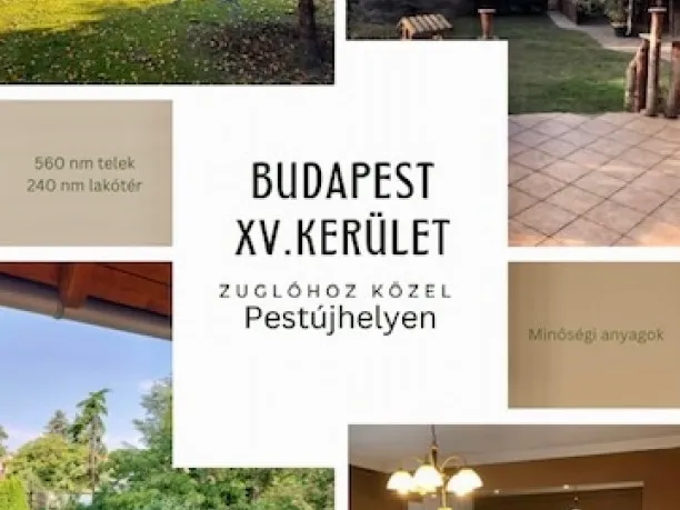 Eladó ház Budapest XV. kerület, Pestújhely 216 nm