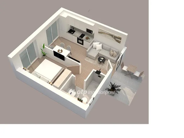 Eladó lakás Nagykanizsa 34 nm