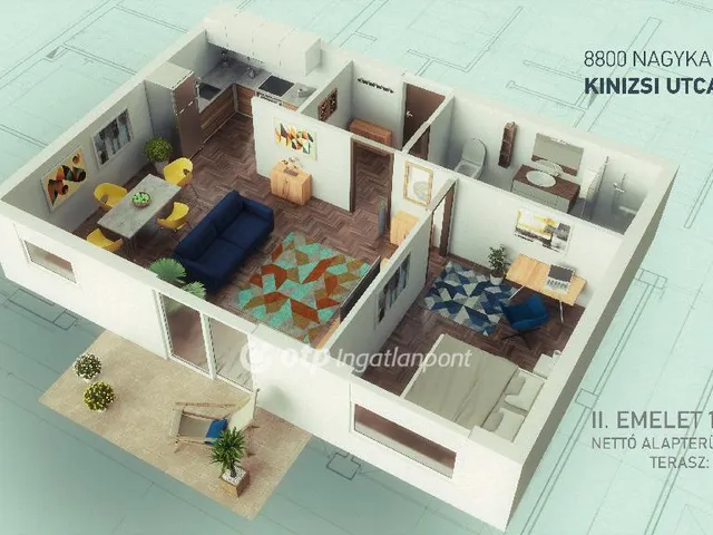 Eladó lakás Nagykanizsa 53 nm