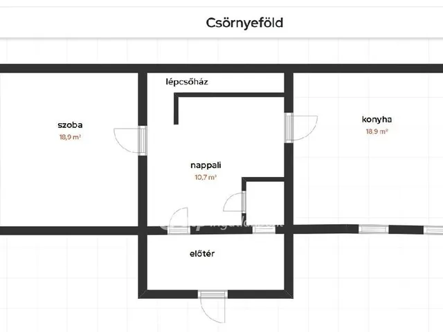 Eladó ház Csörnyeföld 105 nm