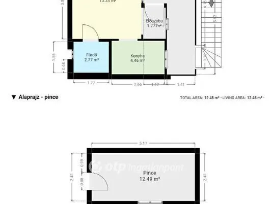 Eladó üdülő és hétvégi ház Döbrönte 50 nm