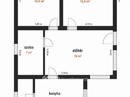 Eladó ház Petőmihályfa 78 nm