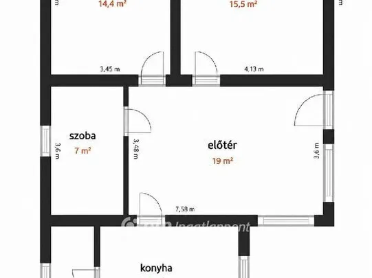 Eladó ház Petőmihályfa 78 nm