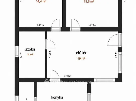 Eladó ház Petőmihályfa 78 nm