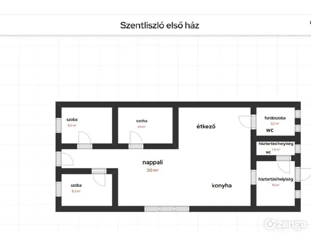 Eladó ház Szentliszló 170 nm