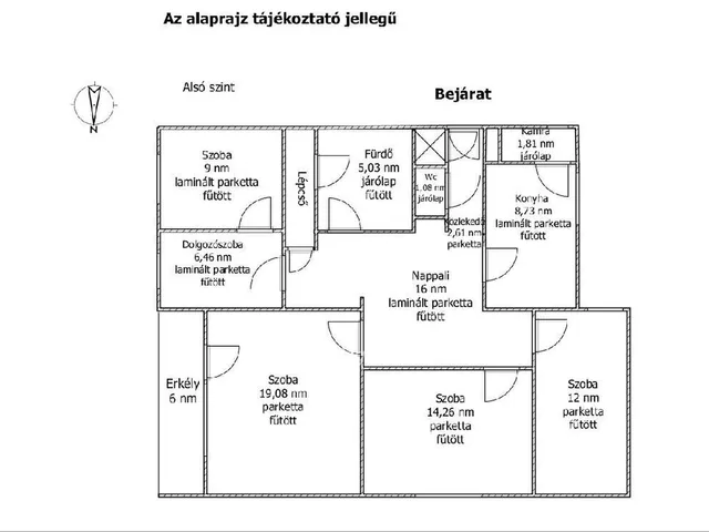 Eladó lakás Nagykanizsa 127 nm