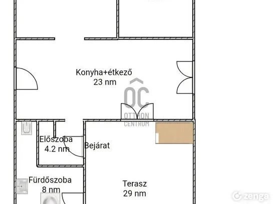 Eladó ház Erdőtelek 68 nm