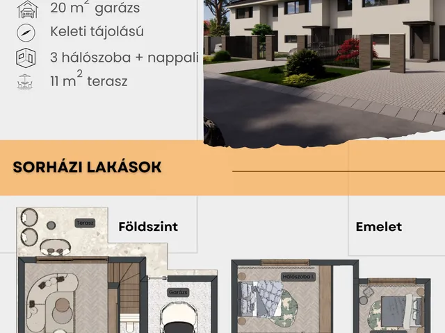 Eladó ház Debrecen, Hatvan utcai kert 130 nm