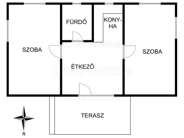 Kiadó ház Balatonboglár 50 nm