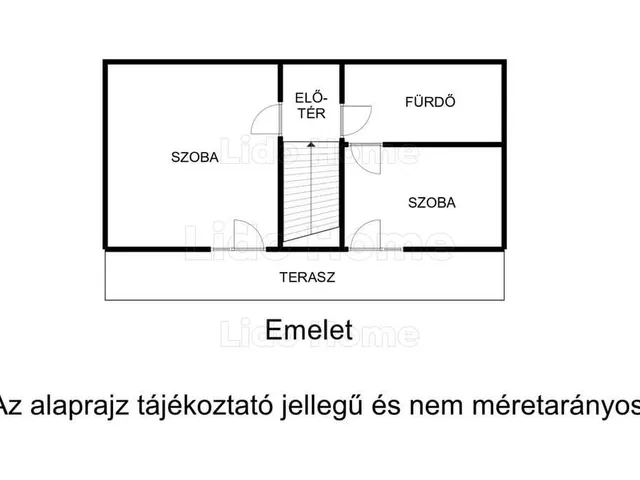 Eladó nyaraló Balatonlelle 50 nm