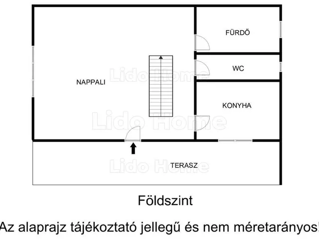 Eladó nyaraló Balatonlelle 50 nm