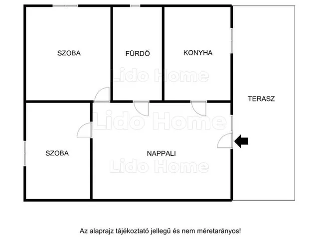 Eladó nyaraló Balatonmáriafürdő 55 nm