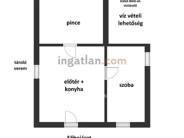 Eladó üdülő és hétvégi ház Várpalota 25 nm