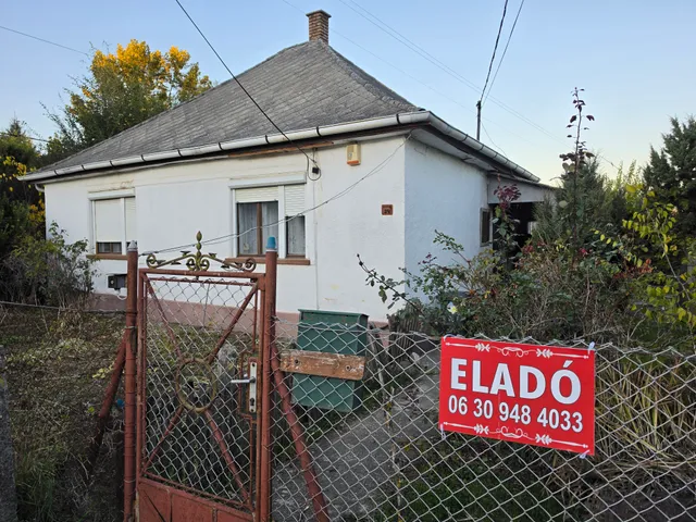 Eladó ház Baracska 58 nm