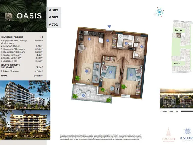 Eladó lakás Budapest XIII. kerület, Vizafogó 75 nm