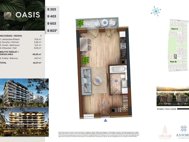 Eladó lakás Budapest XIII. kerület, Vizafogó 40 nm