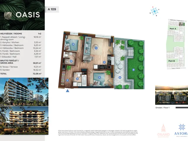 Eladó lakás Budapest XIII. kerület 59 nm