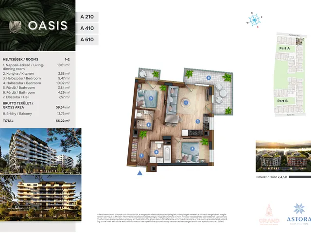 Eladó lakás Budapest XIII. kerület 59 nm