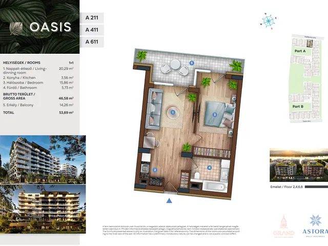 Eladó lakás Budapest XIII. kerület 47 nm