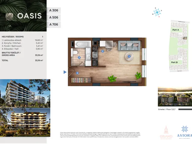 Eladó lakás Budapest XIII. kerület 33 nm