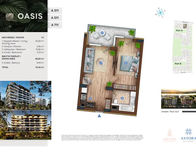 Eladó lakás Budapest XIII. kerület 47 nm