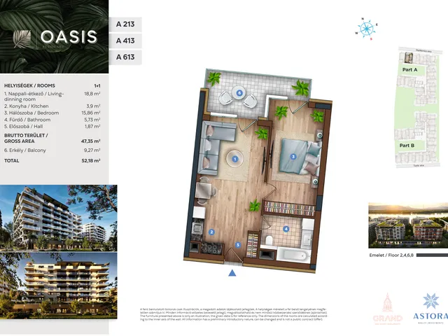 Eladó lakás Budapest XIII. kerület 47 nm