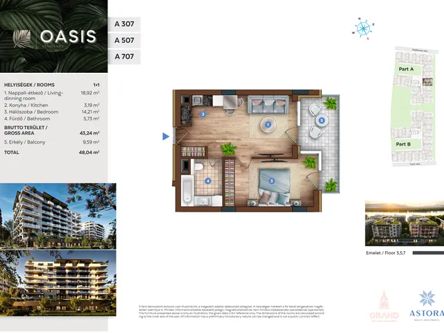 Eladó lakás Budapest XIII. kerület 43 nm