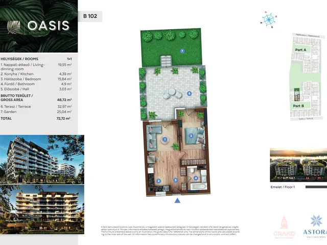 Eladó lakás Budapest XIII. kerület 49 nm