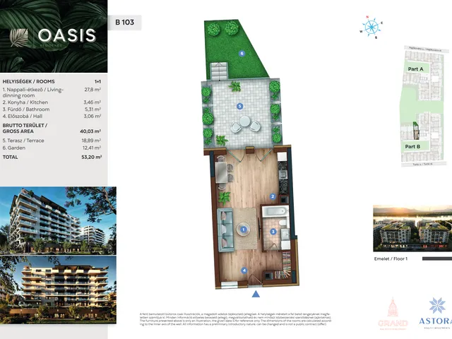 Eladó lakás Budapest XIII. kerület 40 nm