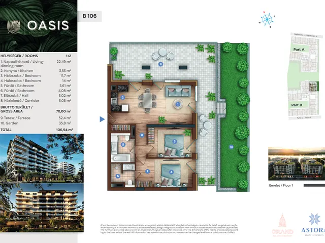 Eladó lakás Budapest XIII. kerület 70 nm