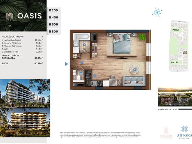 Eladó lakás Budapest XIII. kerület 40 nm