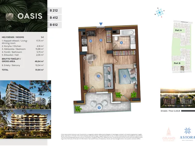 Eladó lakás Budapest XIII. kerület 47 nm