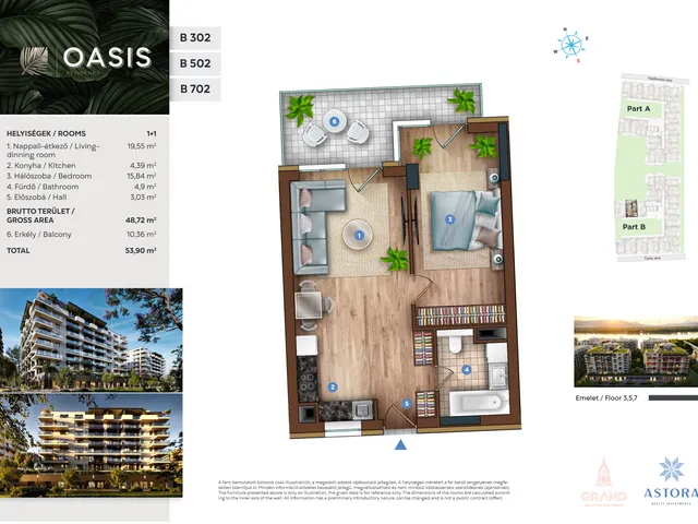 Eladó lakás Budapest XIII. kerület 49 nm