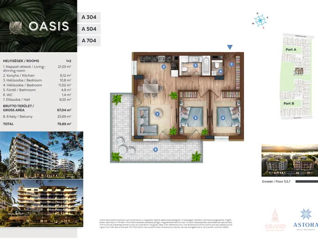 Eladó lakás Budapest XIII. kerület 69 nm