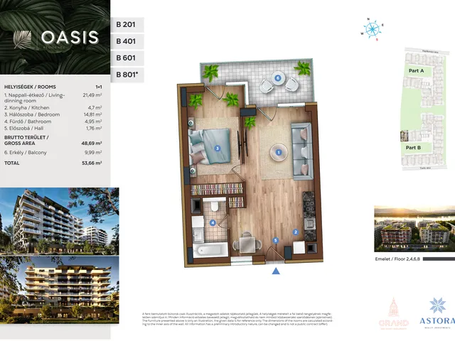 Eladó lakás Budapest XIII. kerület 49 nm