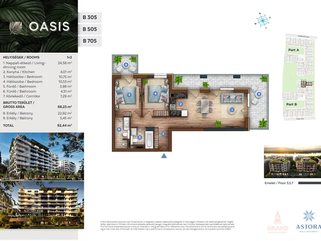 Eladó lakás Budapest XIII. kerület 68 nm