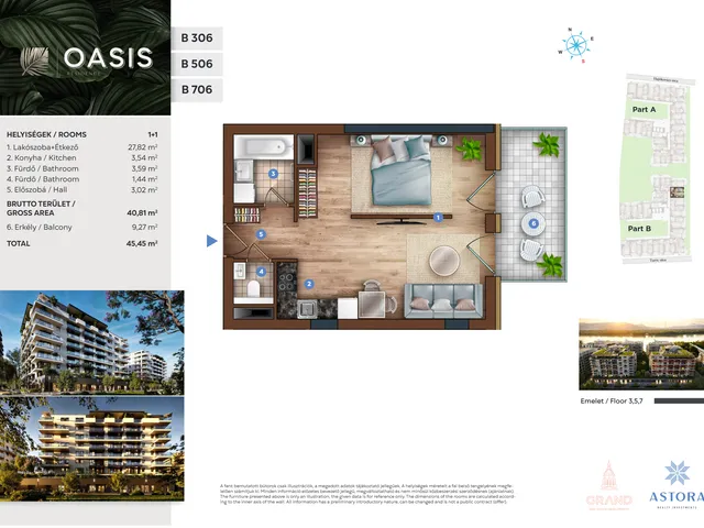 Eladó lakás Budapest XIII. kerület 41 nm