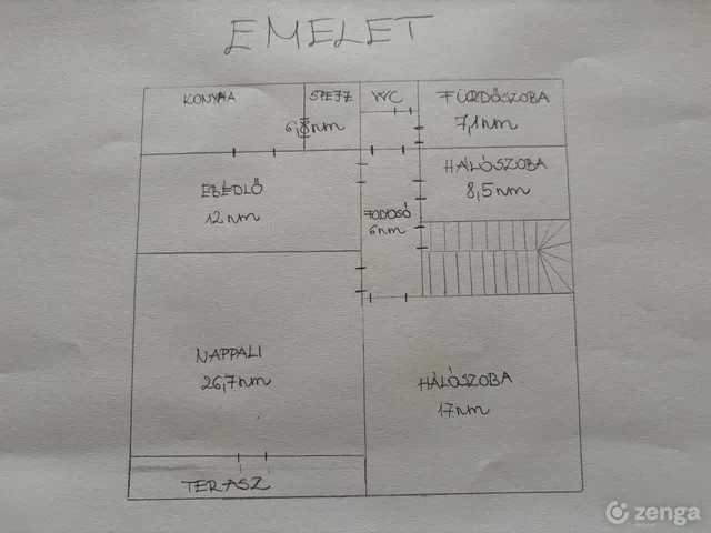 Eladó ház Csengőd 180 nm