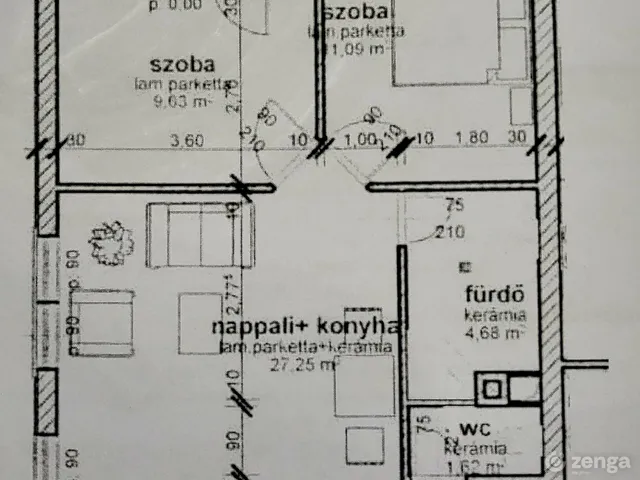 Eladó lakás Vecsés 58 nm