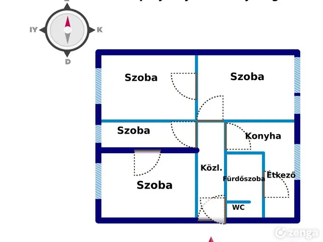 Eladó lakás Kaposvár, Északnyugati városrész 61 nm